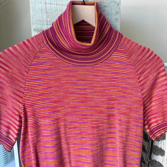 Missoni |  VINTAGE 1980's Turtleneck Sweater size 40  AUTHENTIC Orange Label - Picture 10 of 12